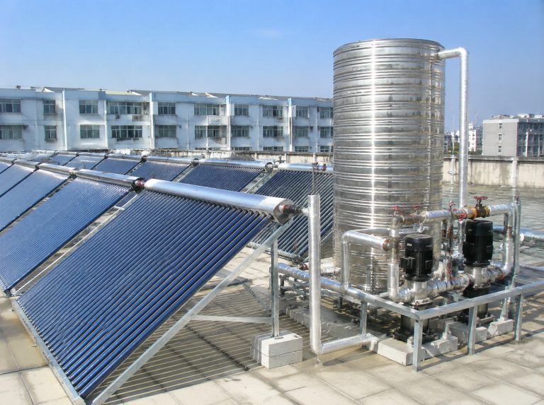 珠山区商用大容量真空管太阳能热水系统